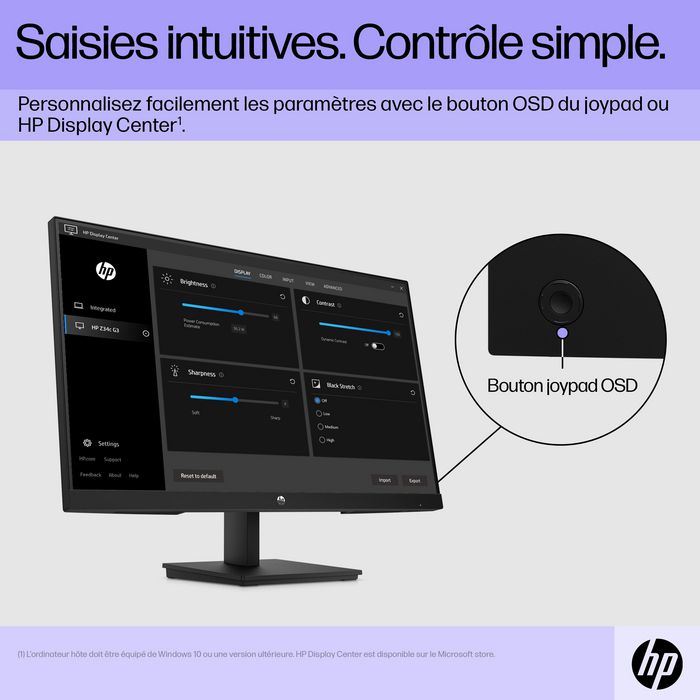 HP V24i G5 Monitor FHD 23.8 Pulgadas