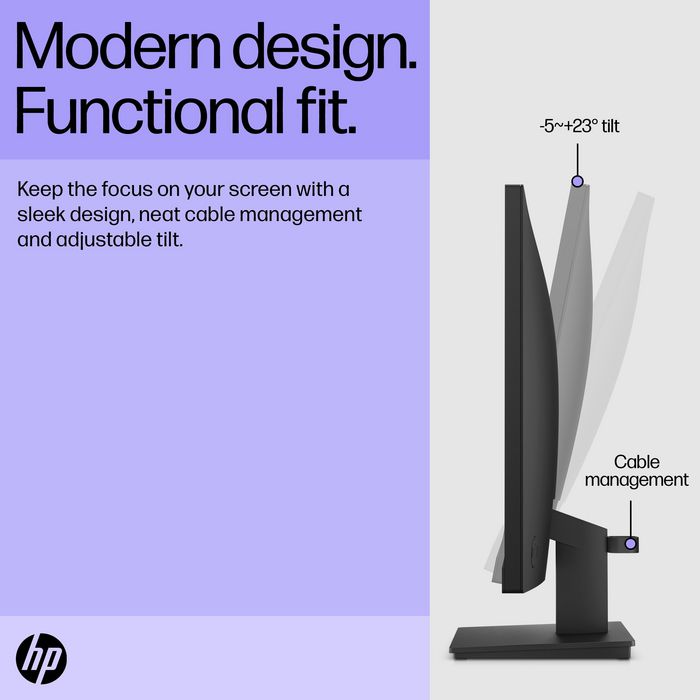 HP V24i G5 Monitor FHD 23.8 Pulgadas