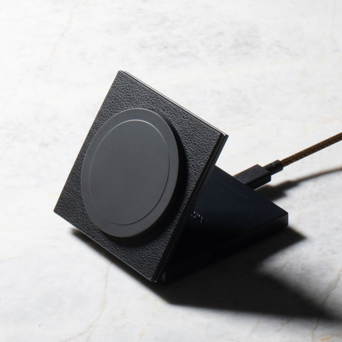 Native Union Rise Solo Cargador Inalámbrico Plegable Qi2 Negro
