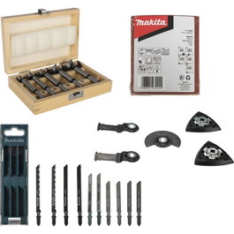 Makita P-84844 Set de carpintería, 30 piezas