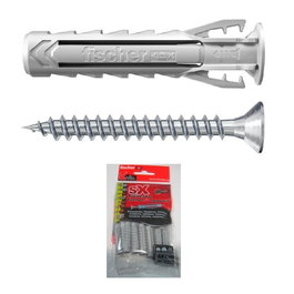 Fischer Bolsa Taco Sx Con Tornillo Med. Taco 8-40 Fischer