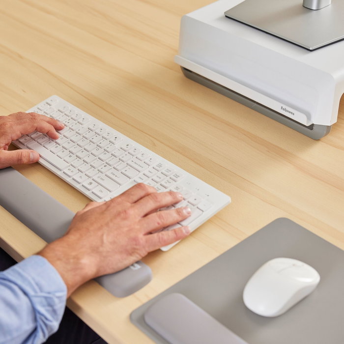 Fellowes Breyta Reposamuñecas para Teclado Gris