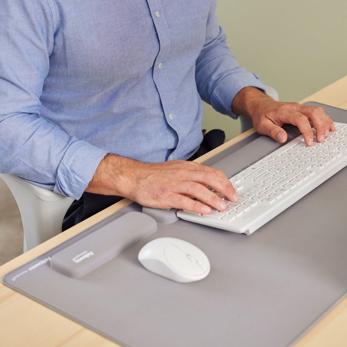 Fellowes Breyta Reposamuñecas para Teclado Gris