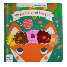PANINI FONDO Gira y cambia un picnic en el bosque