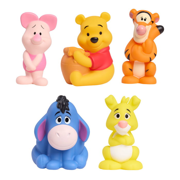 JUST PLAY Set de 5 Figuras de Baño Winnie the Pooh Disney JUST PLAY Set de 5 Figuras de Baño Winnie the Pooh Disney