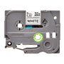 Brother TZe-S221 Cinta Laminada Súper Adhesiva Negro sobre Blanco 9mm x 8m