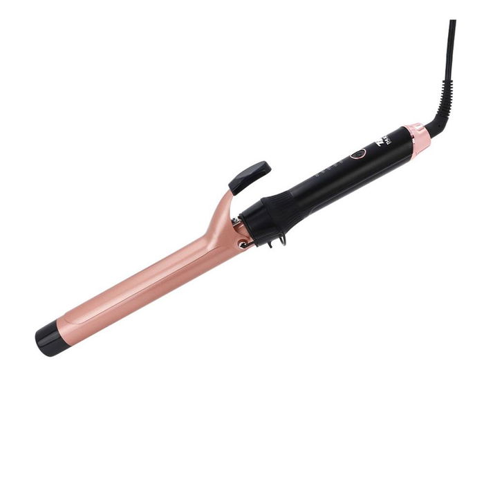 Thulos Rizador de Pelo Profesional Th-BY13, Tubo 28mm, 5 Temperaturas (130-200°C), 60W, Calentamiento Rápido PTC, Cable Giratorio 360°, 110-240V