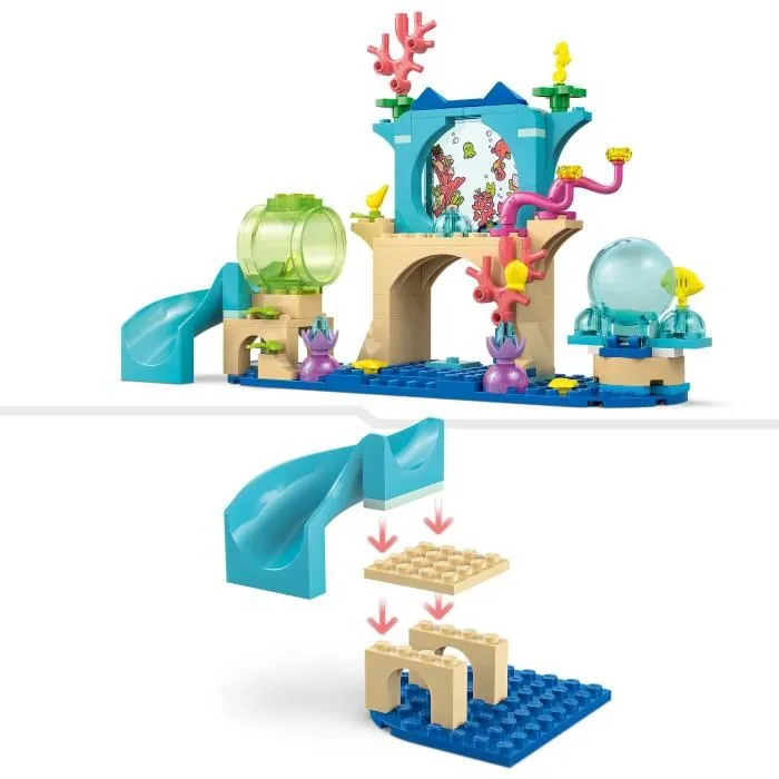 LEGO Gabby's Dollhouse Aventura en el Acuario de Gabby Sirena 11204 con 103 piezas