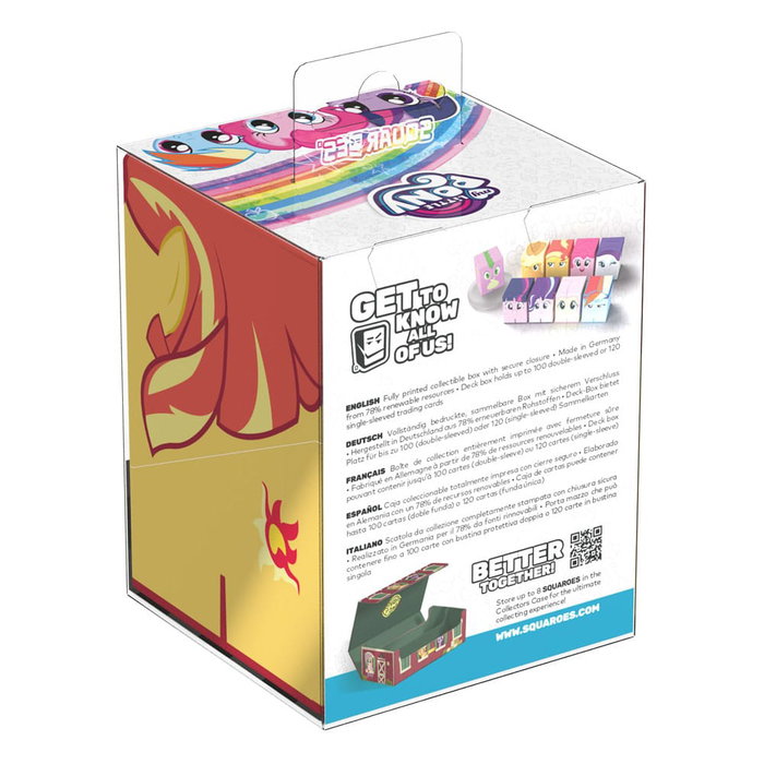 Squaroes Squaroe My Little Pony "Friendship is Magic" MLP007 - Sunset Shimmer