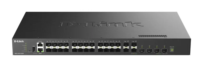D-Link DXS-3410-32SY Switch Gestionado L3 con 28 Puertos SFP+ y 4 Puertos SFP28