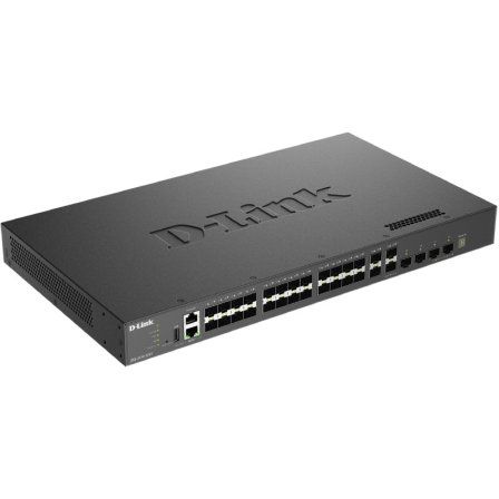 D-Link Switch Gestionable L3 Stackable DXS-3410-32SY Multigigabit con 28 Puertos SFP+ y 4 Puertos 10/25G SFP28 D-Link Switch Gestionable L3 Stackable DXS-3410-32SY Multigigabit con 28 Puertos SFP+ y 4 Puertos 10/25G SFP28