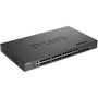 D-Link Switch Gestionable L3 Stackable DXS-3410-32SY Multigigabit con 28 Puertos SFP+ y 4 Puertos 10/25G SFP28