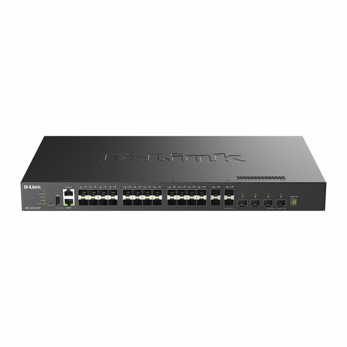 D-Link DXS-3410-32SY Switch Gestionado L3 con 28 Puertos SFP+ y 4 Puertos SFP28