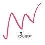 Rimmel London Lip Ink Pen Labial en Marcador #170-Cool Berry 1.7 ml - Aplicador de Precisión, Color Vibante, Acabado Satinado Duradero