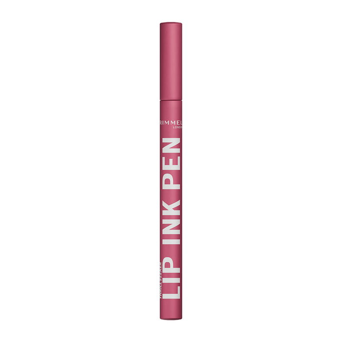 Rimmel London Lip Ink Pen Labial en Marcador #170-Cool Berry 1.7 ml - Aplicador de Precisión, Color Vibante, Acabado Satinado Duradero