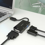 Aisens Conversor DisplayPort a VGA/DVI/HDMI 4K Negro