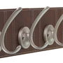 Perchero de Pared Alexandra House Living Marrón Piel 60 x 9 x 12 cm