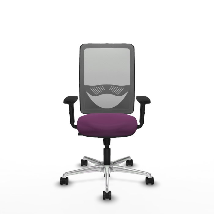 PIQUERAS Y CRESPO Silla de oficina Zulema con Mecanismo Sincro, Morado y Gris PIQUERAS Y CRESPO Silla de oficina Zulema con Mecanismo Sincro, Morado y Gris
