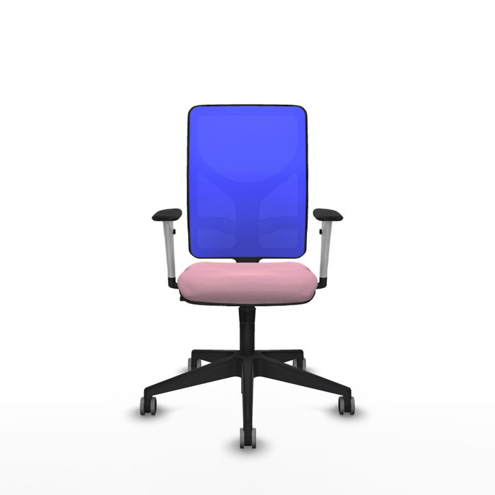 PIQUERAS Y CRESPO Silla de oficina Motilla con mecanismo Sincro Rosa y Azul PIQUERAS Y CRESPO Silla de oficina Motilla con mecanismo Sincro Rosa y Azul