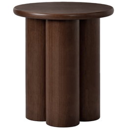 DKD Home Decor Mesita Auxiliar Mango 40x40x50 Natural