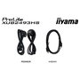 iiyama ProLite XUB2493HS-B6 - Monitor Gaming/Profesional 24" / 60.5 cm Full HD (1920x1080) IPS 100Hz 0.5ms AMD FreeSync con HDMI, DisplayPort, Altavoces y Soporte Pivot