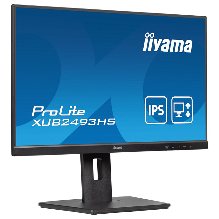iiyama ProLite XUB2493HS-B6 - Monitor Gaming/Profesional 24" / 60.5 cm Full HD (1920x1080) IPS 100Hz 0.5ms AMD FreeSync con HDMI, DisplayPort, Altavoces y Soporte Pivot