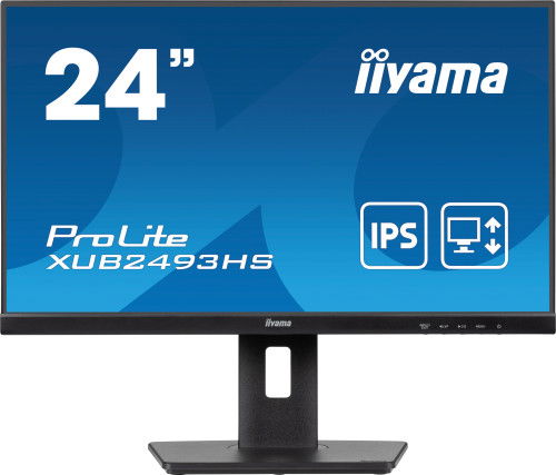 Iiyama XUB2493HS-B6 Monitor 24" IPS FHD 1920x1080 100Hz 4ms HDMI DisplayPort Altavoces Ajuste Altura Iiyama XUB2493HS-B6 Monitor 24" IPS FHD 1920x1080 100Hz 4ms HDMI DisplayPort Altavoces Ajuste Altura