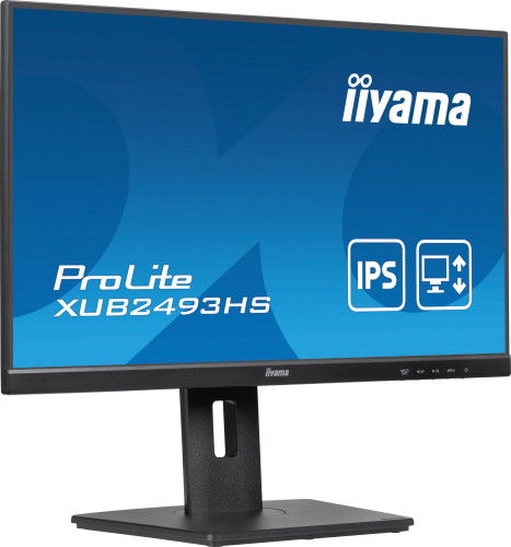 Iiyama XUB2493HS-B6 Monitor 24" IPS FHD 1920x1080 100Hz 4ms HDMI DisplayPort Altavoces Ajuste Altura Iiyama XUB2493HS-B6 Monitor 24" IPS FHD 1920x1080 100Hz 4ms HDMI DisplayPort Altavoces Ajuste Altura