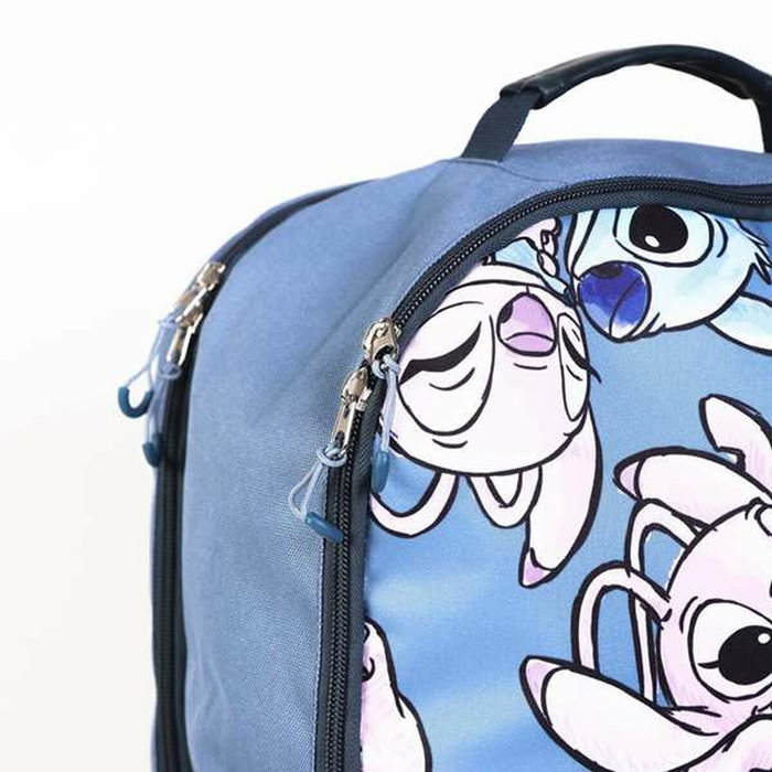 Stitch Mochila Casual Técnica Azul