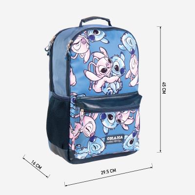 Stitch Mochila Casual Técnica Azul