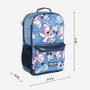 Stitch Mochila Casual Técnica Azul