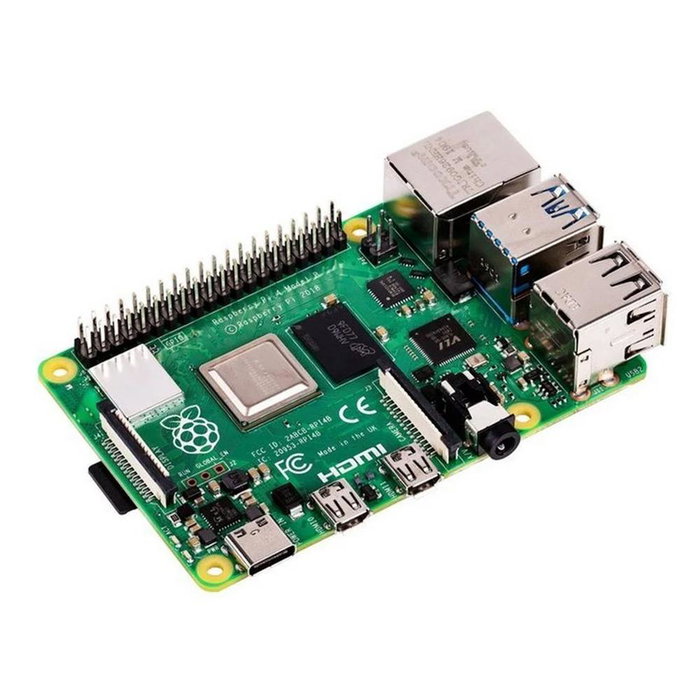 Raspberry Pi 4 Modelo B 8GB Placa de Desarrollo Pequeña Computadora Escritorio Doble Salida 4K Gigabit Ethernet