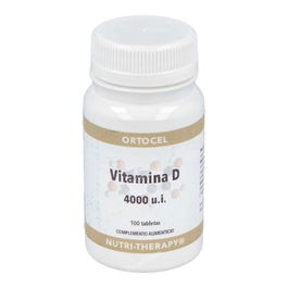 ORTOCEL NUTRI-THERAPY Vitamina D 4000 UI 100 Comprimidos