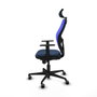 PIQUERAS Y CRESPO Silla de oficina Jorquera Azul Marino y Azul