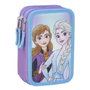 Cerdá Plumier con Accesorios Giotto Frozen Azul claro