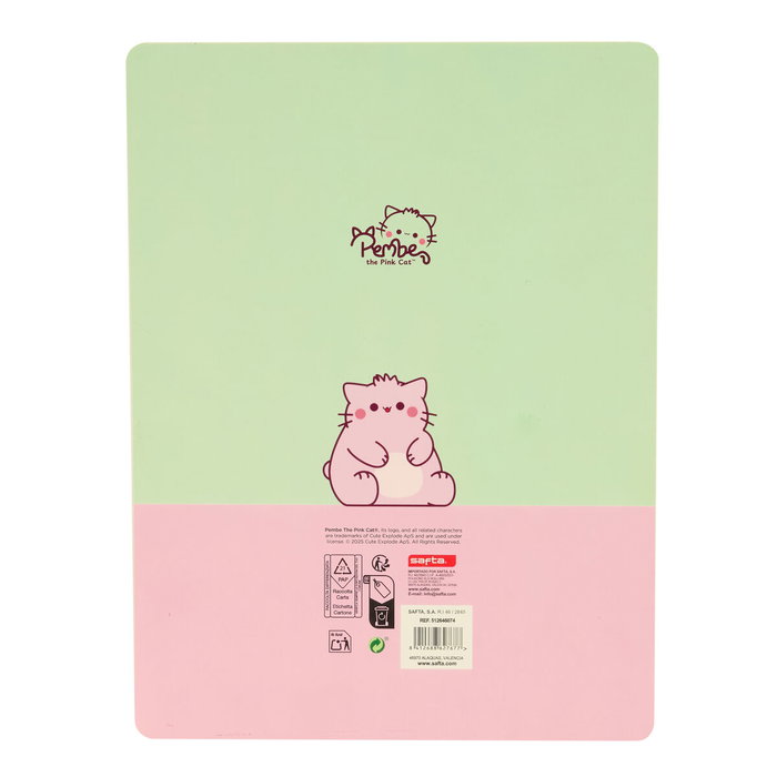 Safta Planning semanal Pembe the pink cat 255x190 mm Safta Planning semanal Pembe the pink cat 255x190 mm