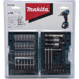 Makita Juego de Brocas y Puntas de 38 Piezas