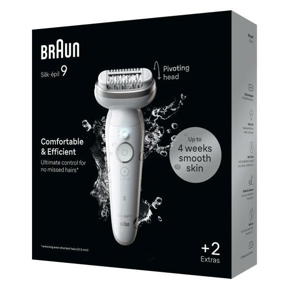 Braun Silk-épil 9-011 3D Depiladora Eléctrica con 40 Pinzas MicroGrip Braun Silk-épil 9-011 3D Depiladora Eléctrica con 40 Pinzas MicroGrip