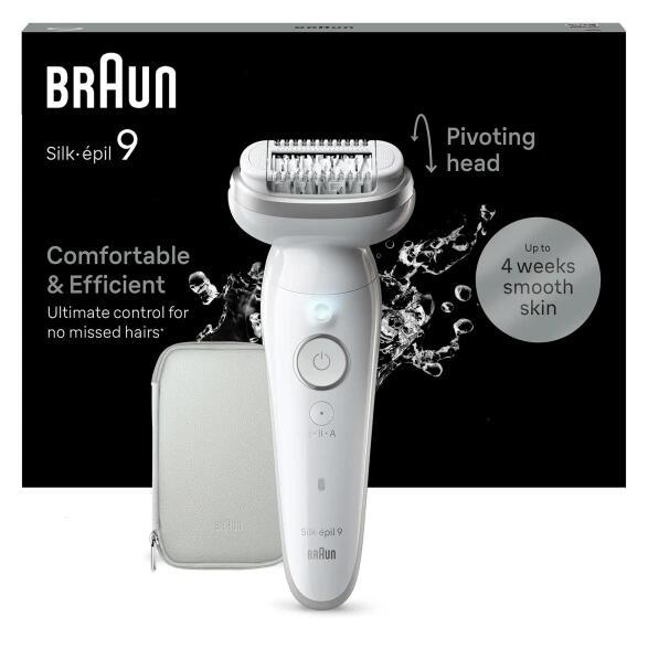 Braun Silk-épil 9-011 3D Depiladora Eléctrica con 40 Pinzas MicroGrip Braun Silk-épil 9-011 3D Depiladora Eléctrica con 40 Pinzas MicroGrip