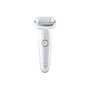 Braun Silk-epil 9-011 3D Depiladora Eléctrica 40 Pinzas MicroGrip para Pelo de 0.5 mm con Cabeza Flotante, Función de Masaje, Impermeable, Incluye Cargador y Funda