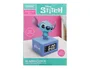 Wondee Despertador Digital Lampara Lilo & Stitch de Disney con Luz Nocturna y Alarma Musical, Figurita de Stitch, 16.5 cm, Sin Pilas