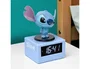 Wondee Despertador Digital Lampara Lilo & Stitch de Disney con Luz Nocturna y Alarma Musical, Figurita de Stitch, 16.5 cm, Sin Pilas