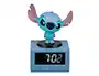 Wondee Despertador Digital Lampara Lilo & Stitch de Disney con Luz Nocturna y Alarma Musical, Figurita de Stitch, 16.5 cm, Sin Pilas