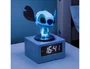 Wondee Despertador Digital Lampara Lilo & Stitch de Disney con Luz Nocturna y Alarma Musical, Figurita de Stitch, 16.5 cm, Sin Pilas