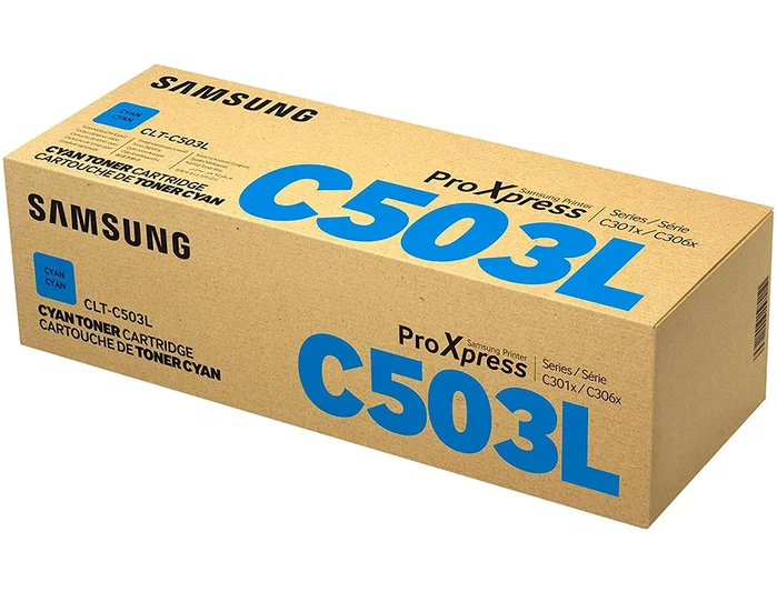 HP Samsung Cartucho de Tóner Cian CLT-C503L / SU014A Standard