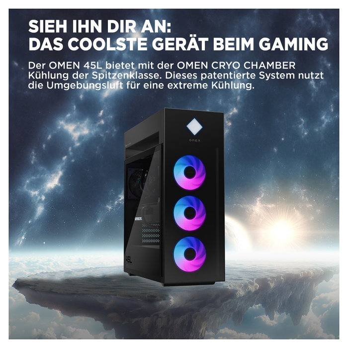 HP OMEN 45L GT22-3475ng Gaming PC Core Ultra 9 285K 64GB RAM 2TB SSD RTX 5080 Windows 11 Home HP OMEN 45L GT22-3475ng Gaming PC Core Ultra 9 285K 64GB RAM 2TB SSD RTX 5080 Windows 11 Home