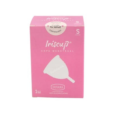 IRISANA Copa Menstrual IRISCUP Talla S Transparente IRISANA Copa Menstrual IRISCUP Talla S Transparente
