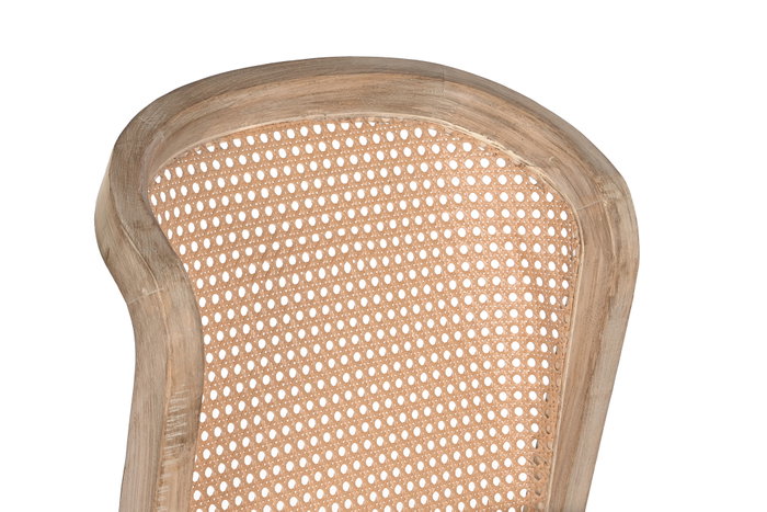 DKD Home Decor Silla de Abeto y Poliéster Gris Oscuro