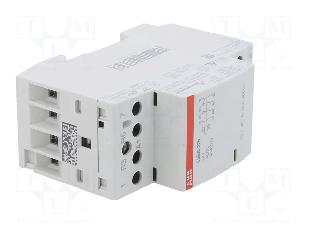 ABB ESB 4-polar de instalación 25A 24VAC/24VDC