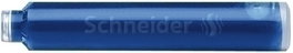 Schneider Cartuchos de Tinta Azul para Estilográfica, Pack de 6